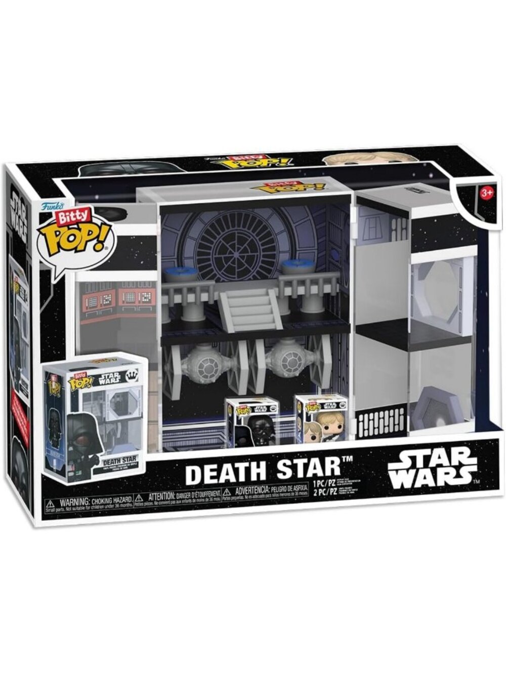 Star Wars Funko POP! Bitty Boxes - Darth Vader & Luke Skywalker Collectibles